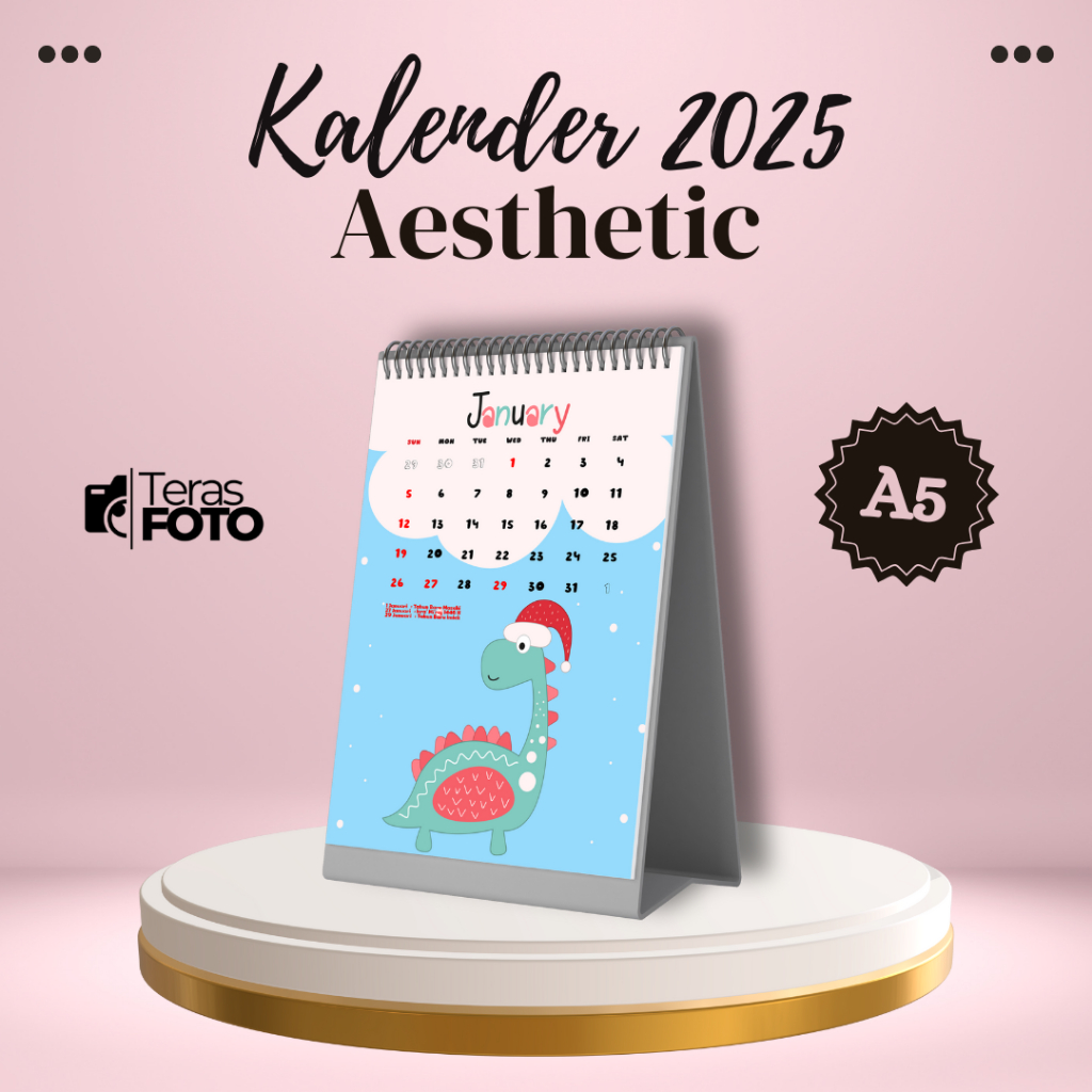 

KALENDER 2025 MOTIF AESTHETIC 22 / KALENDER ESTETIK/ KALENDER MEJA / KALENDER DINDING / KALENDER 2025 / Calendar 2025