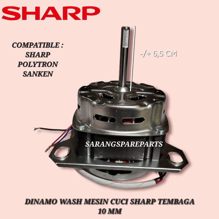 TERBAIK DINAMO MESIN CUCI WASH SHARP TEMBAGA  DINAMO PENCUCI SHARP TEMBAGA  PENGGILAS MESIN CUCI SHA