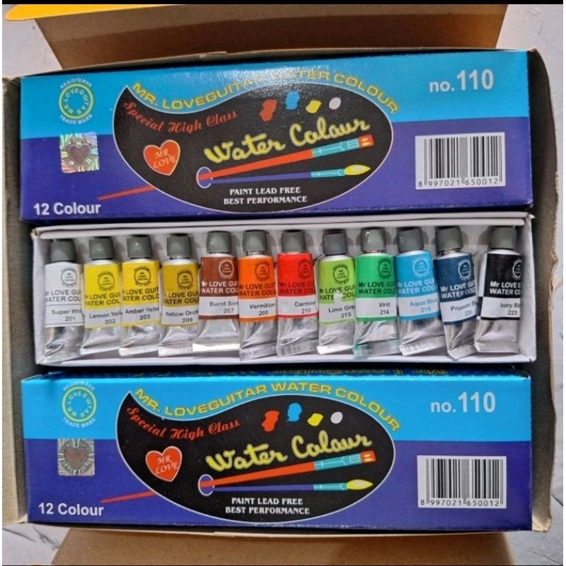 

Cat Air Guitar No.110 dan No.120 / Cat Lukis