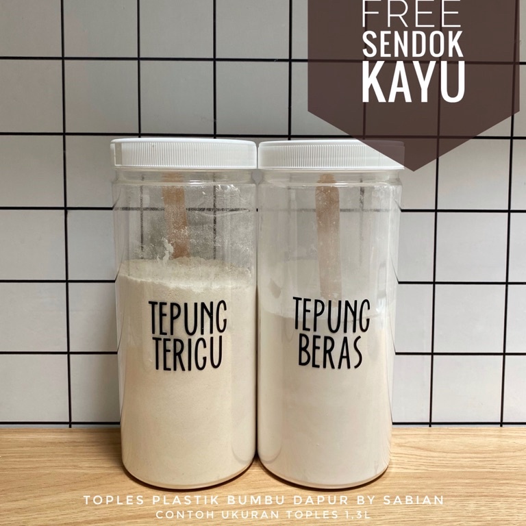 Supreme  Toples Plastik Bumbu Dapur  Toples Bumbu  Toples Dapur Toples kue Tempat bumbu