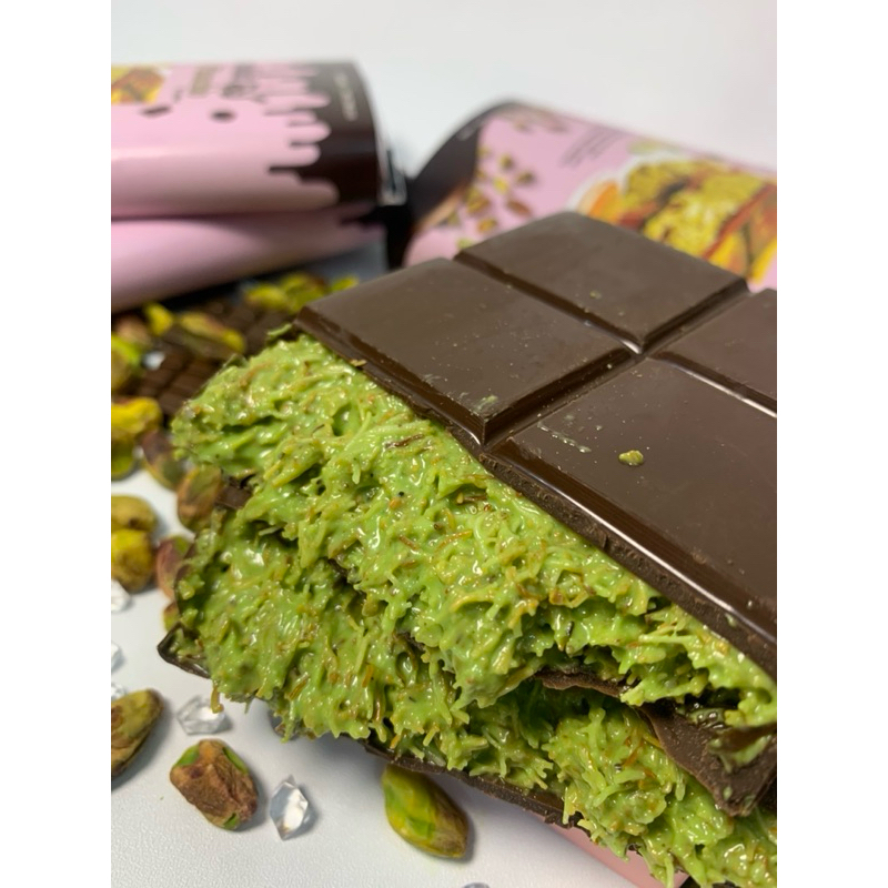 

ready coklat dubai isian kunafa pistachio