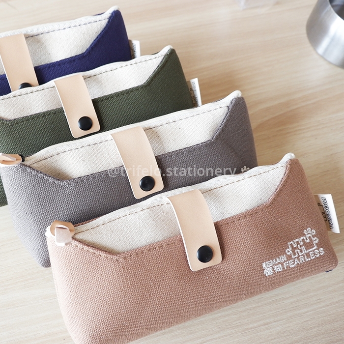 

PENCIL CASE FEARLESS BAHAN KAIN CANVAS