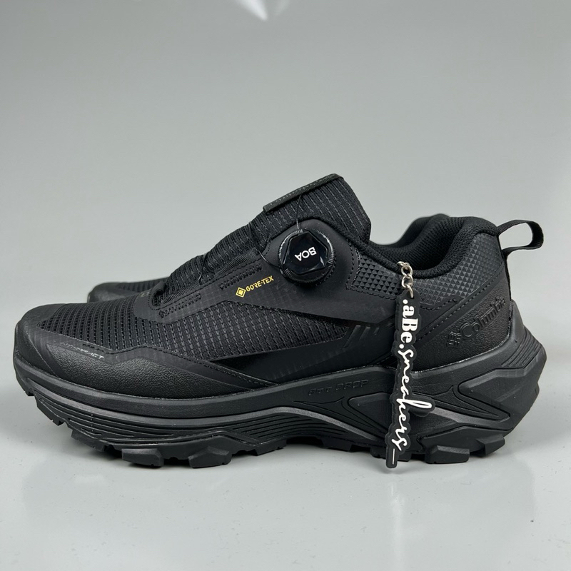 Sepatu Hiking Trail Run Columbia BOA Waterproof Black