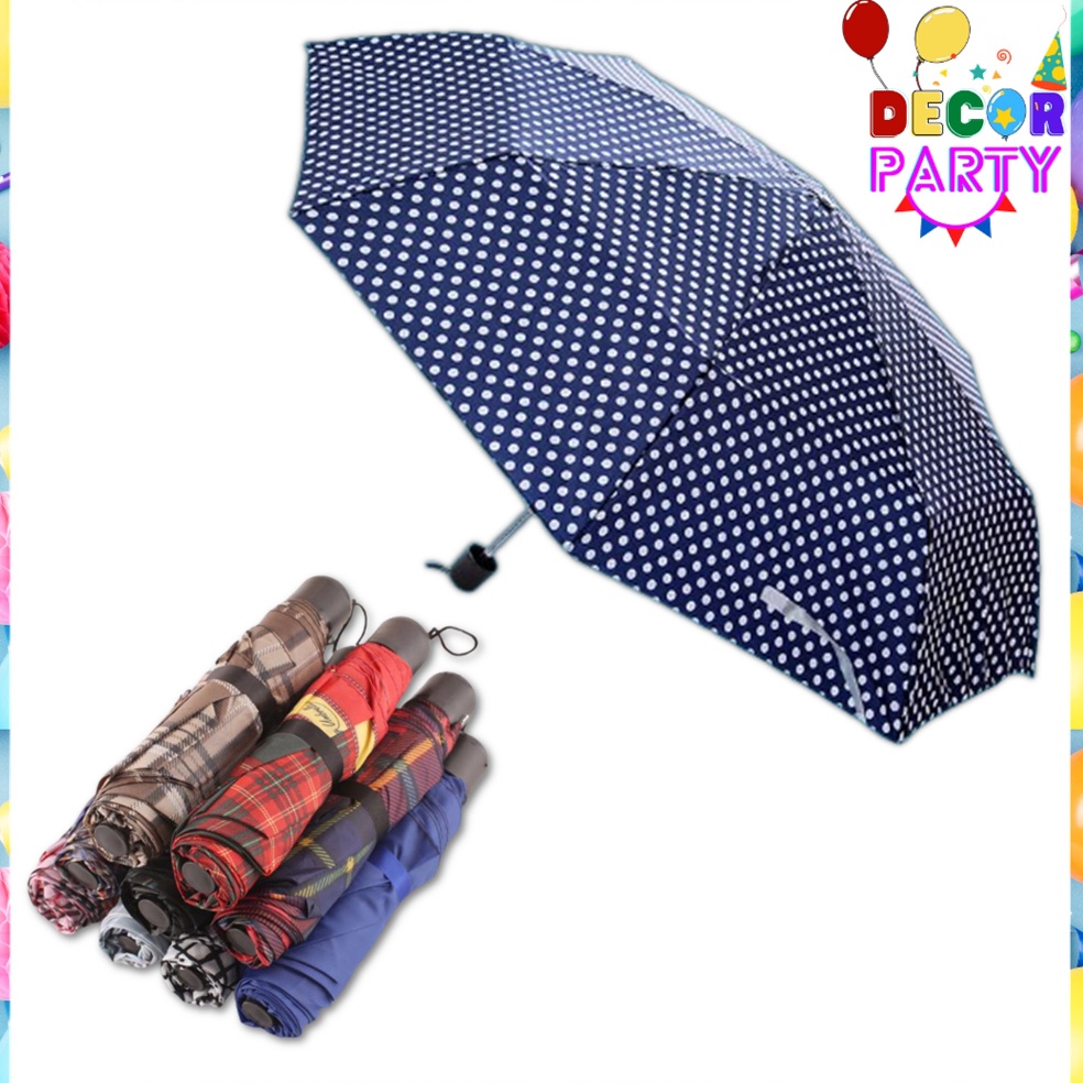 Dapatkan Sekarang DP Payung Lipat Motif Estetik Random Folding Umbrella Payung Lipat Motif Beragam E