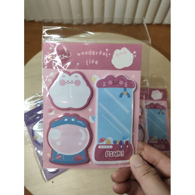 

sticky notes lucu 3 in 1