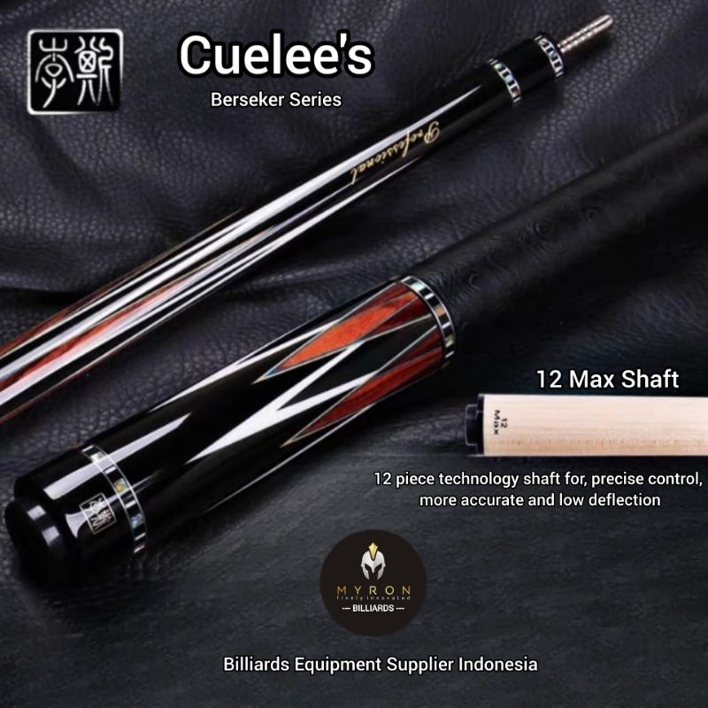 Stick Billiard Cuelee's Berseker Series LS-B05 ~ Cuelees Cue Berseker Series
