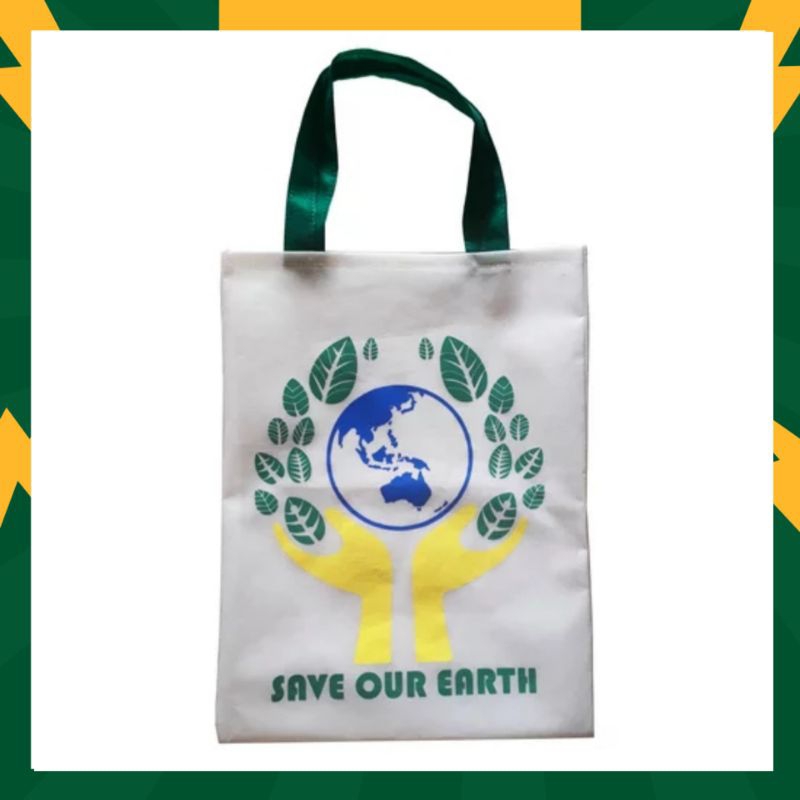 

Tas kantong Belanja Goodie bag ramah lingkungan go green Kantong Belanja Kanvas