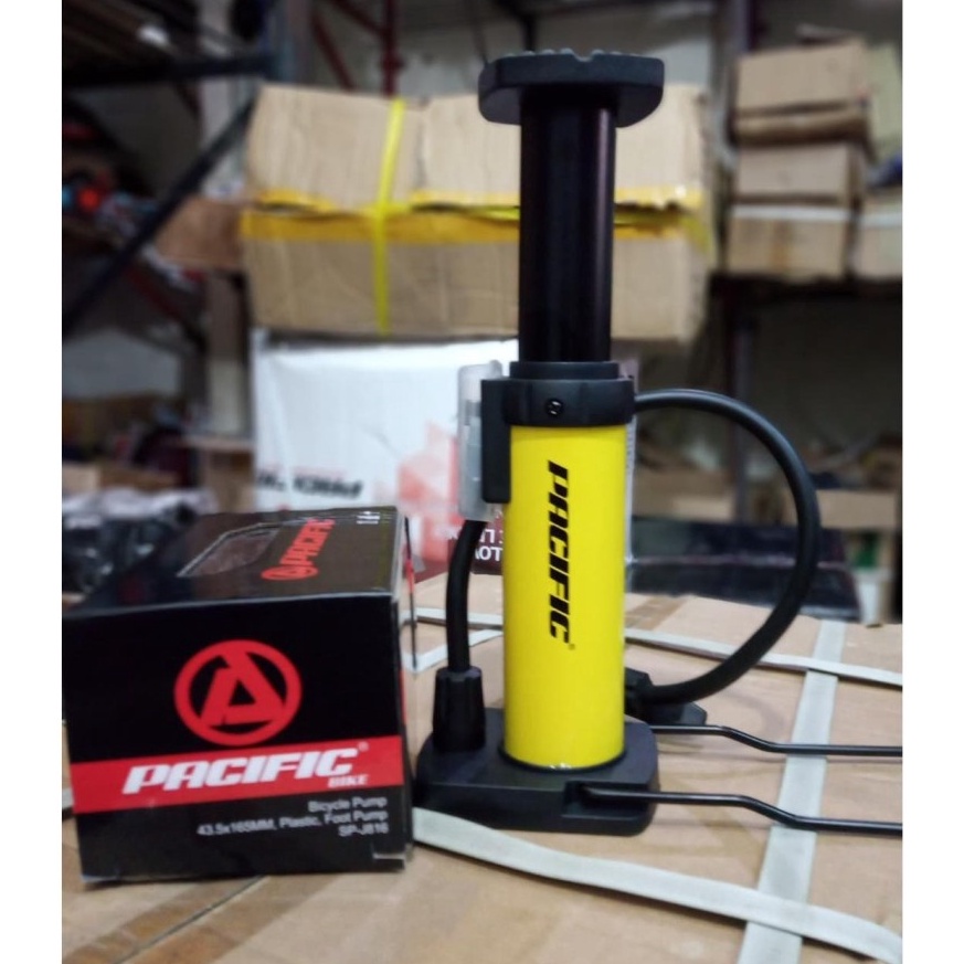 BESTSELLER PACIFIC 817 Pompa sepeda kaki foot pump sepeda dan motor