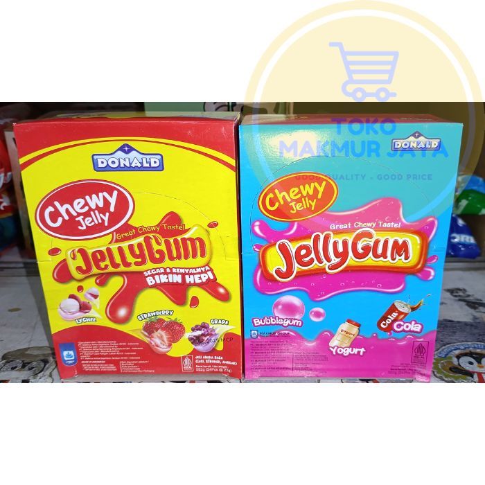 

CHEWY DONALD JELLY GUM BOX | 25pcs