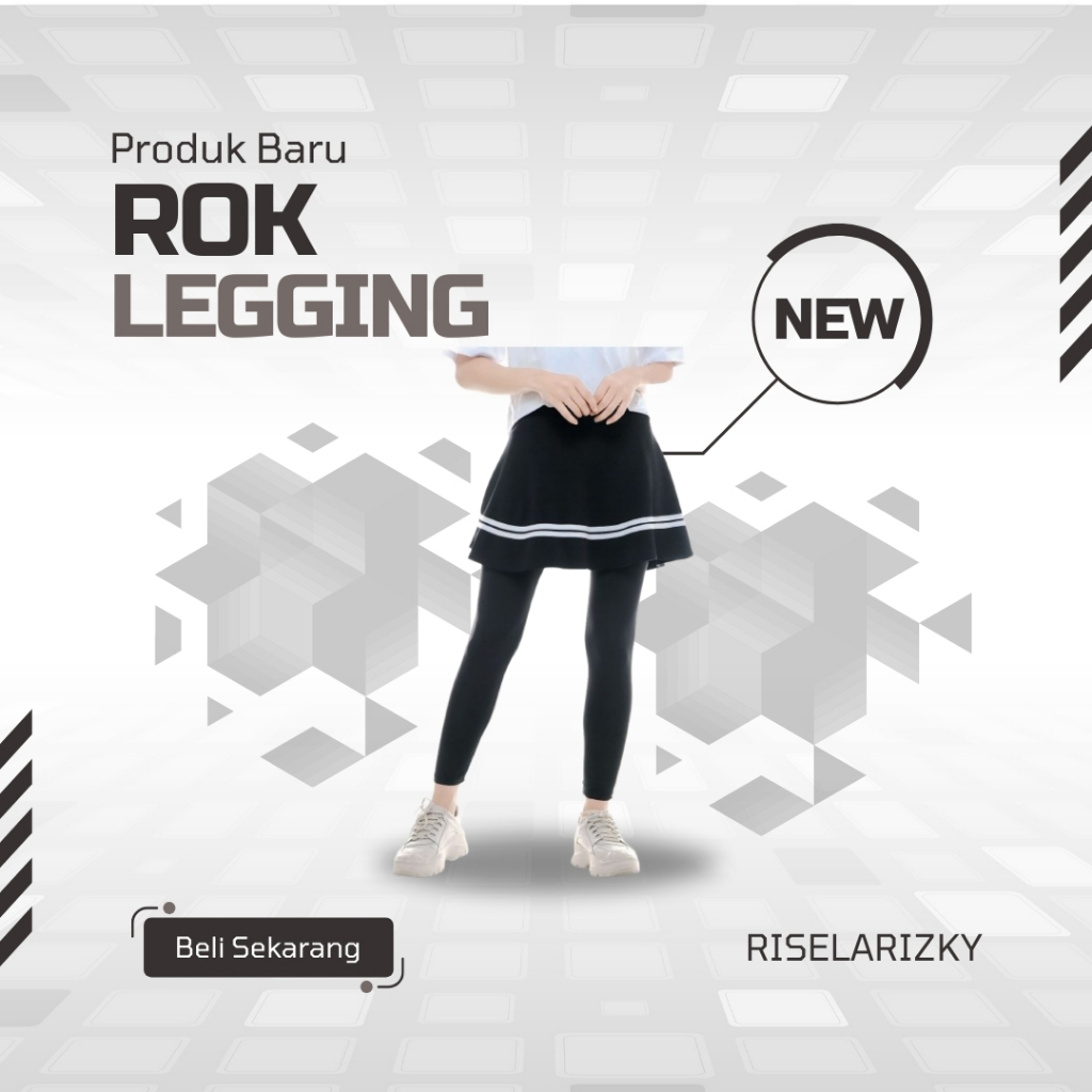Legging Rok Untuk Olahraga / Outfit Olahraga Legging Rok /Baju Olahraga Legging Rok