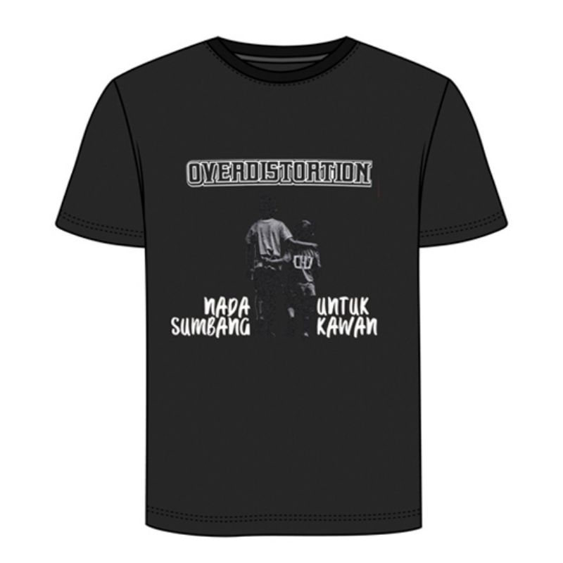 T-Shirt Kaos Over Distortion | Sumbang Untuk Kawan