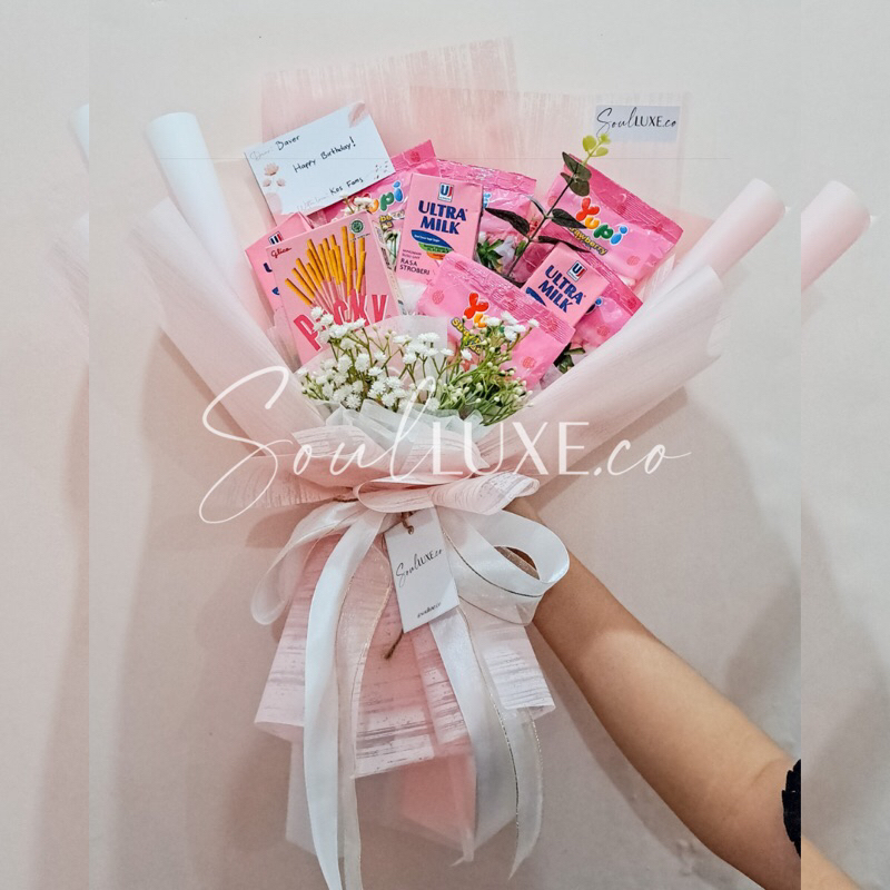 

Custom Snack Bouquet | SOULLUXE | Buket Snack