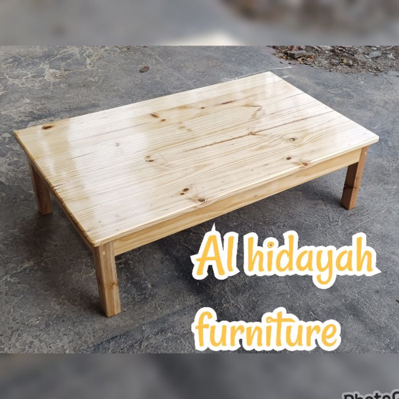 Meja Lesehan Kayu Jati Belanda Meja Makan Lesehan Serba Guna