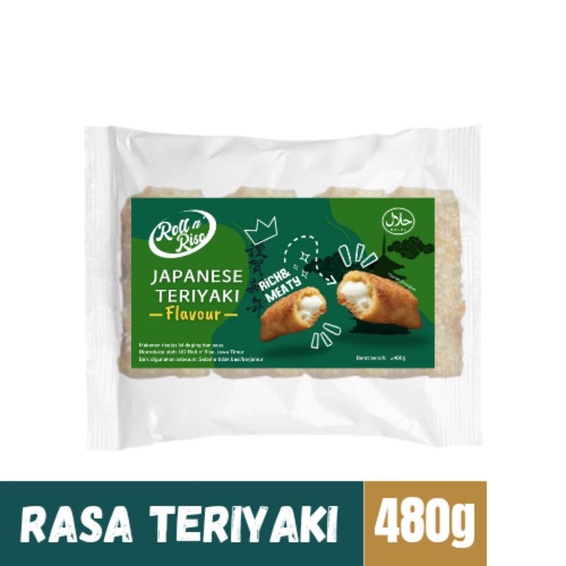 

Risoles frozen kualitas premium isi full daging Roll n' Riso (Rasa Teriyaki)