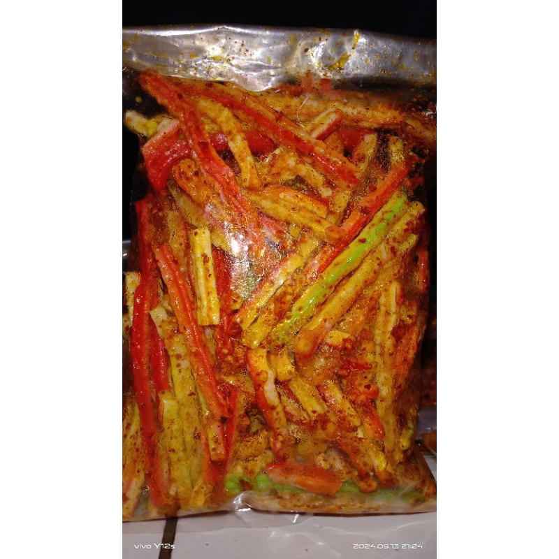 

seblak kerupuk benton jaat daun jeruk cili oil