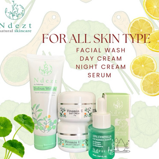 Paket ndezt beauty skincare(Free Gift )
