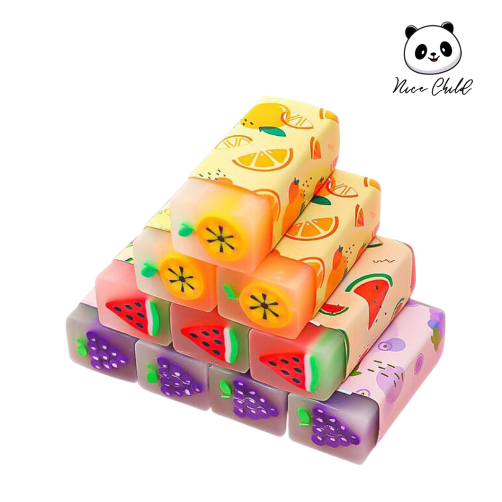 

NICE CHILD Penghapus Pensil Motif Buah Sweet Alat Tulis Eraser Anak Sekolah