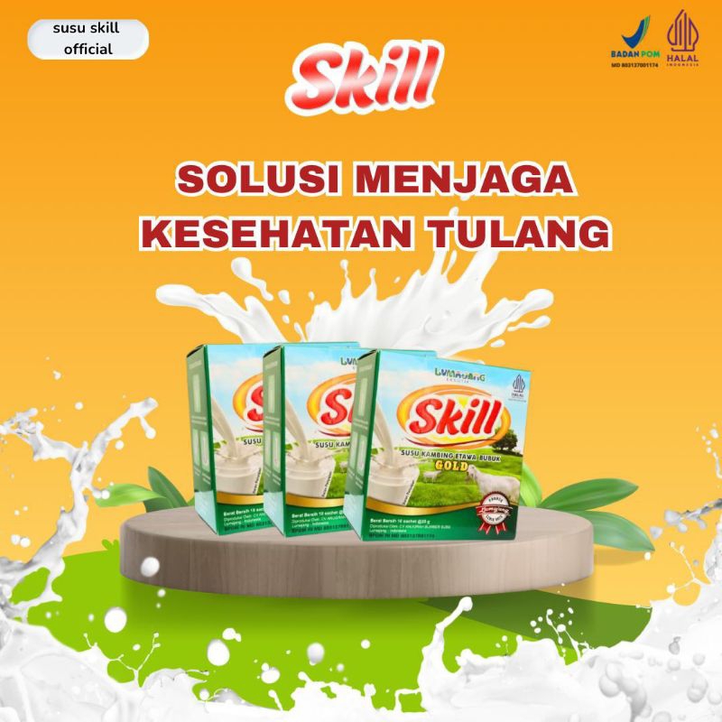 

Skill Paket Bugar Susu Skill-Susu kambing Etawa Premium BPOM menjaga kesehatan tulang