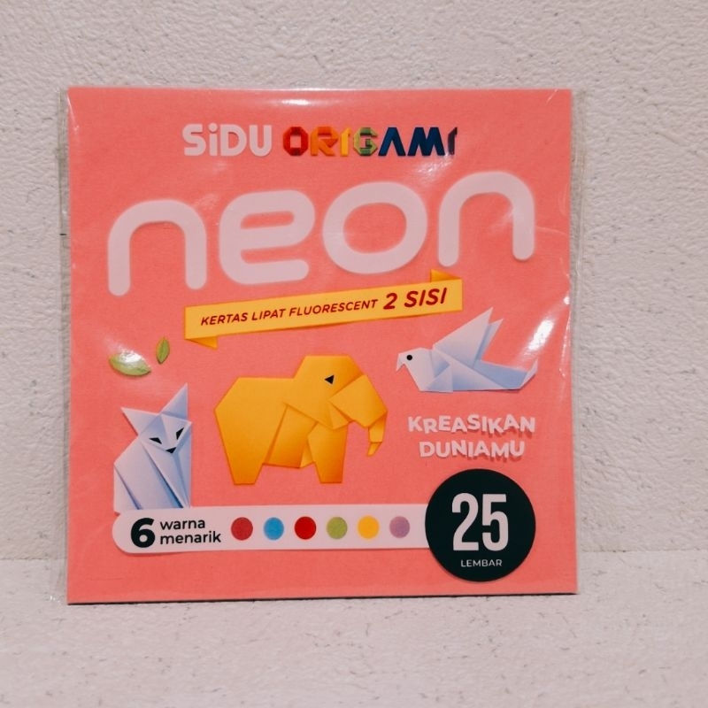 

ORIGAMI NEON BOLAK BALIK SIDU / perpak