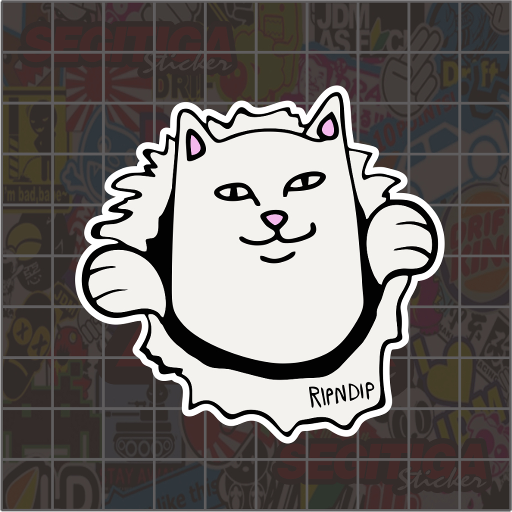 

Sticker Brand Distro Ripndip Ukuran 5 x 5 Cm