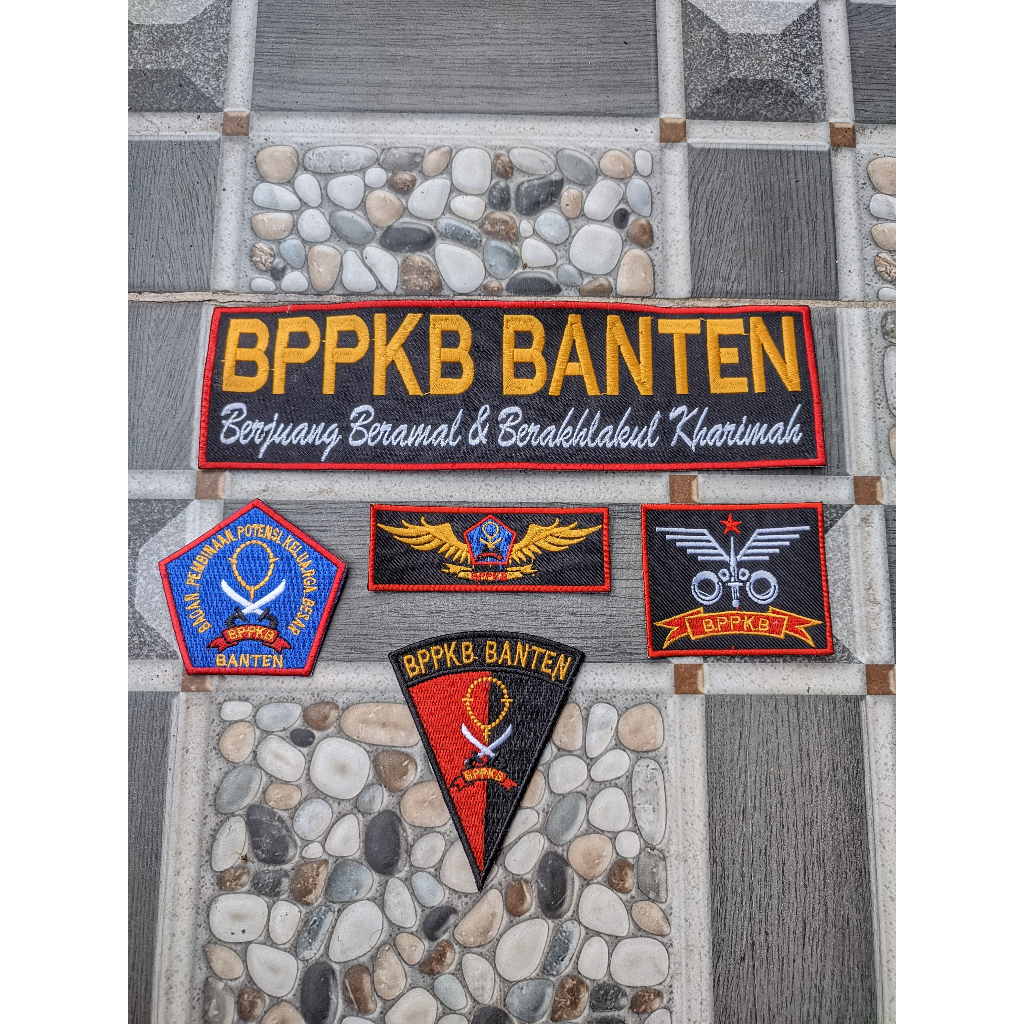 BPPKB BANTEN perlengkapan atribut ormas/accesoris fashion