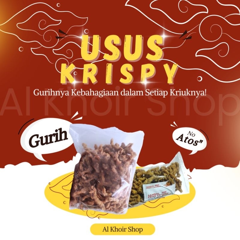 

Premium Keripik Usus Ayam Crispy Original || Homemade♥️