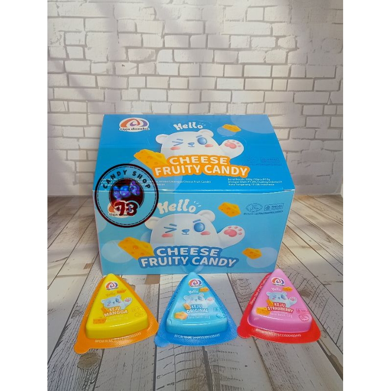 

CHEESE FRUITY CANDY ISI 30 PCS
