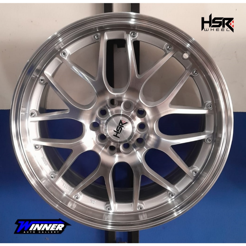 Velg Mobil Model BBS Merk HSR OITA R17 Lubang 5 X100-114,3 Buat Sienta,Juke,Terios,Rush PROMO
