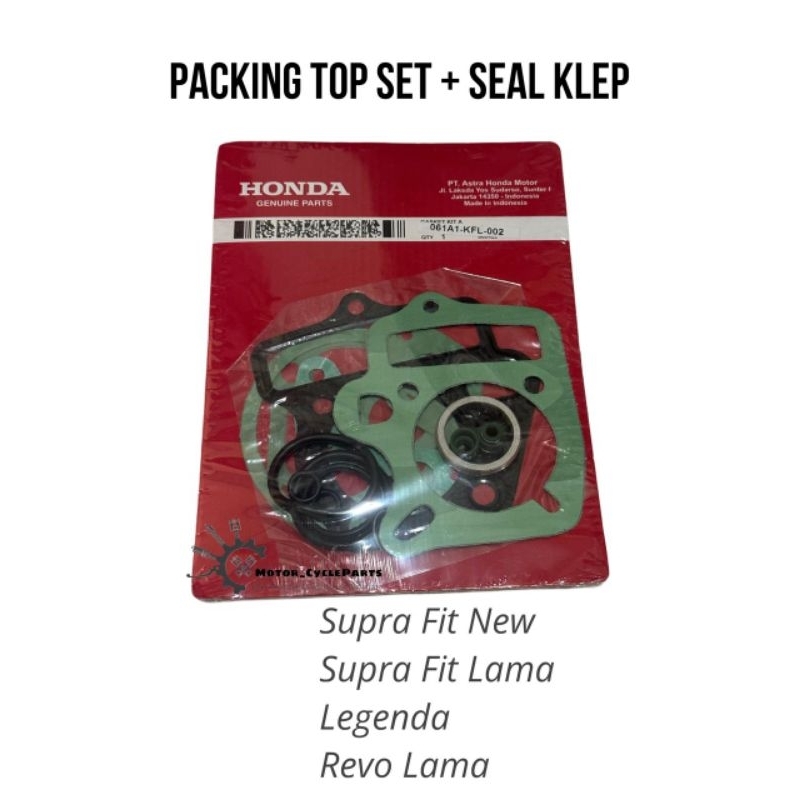Packing Top Set Honda Supra Fit New Supra Fit Lama Legenda Revo Lama KFL
