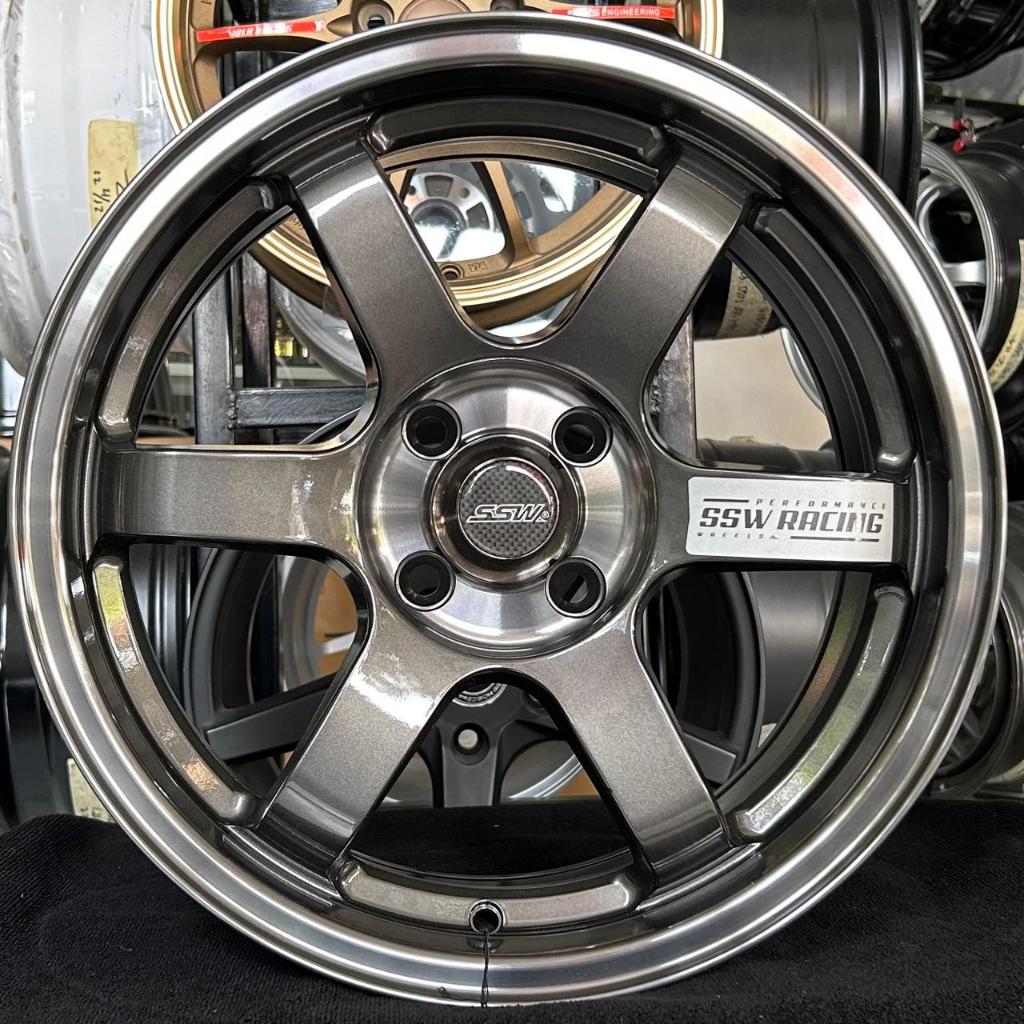 JUAL VELG MOBIL RING 16 - VELG SSW R16X7 PCD 4X100 ET 40 WARNA GUN METAL