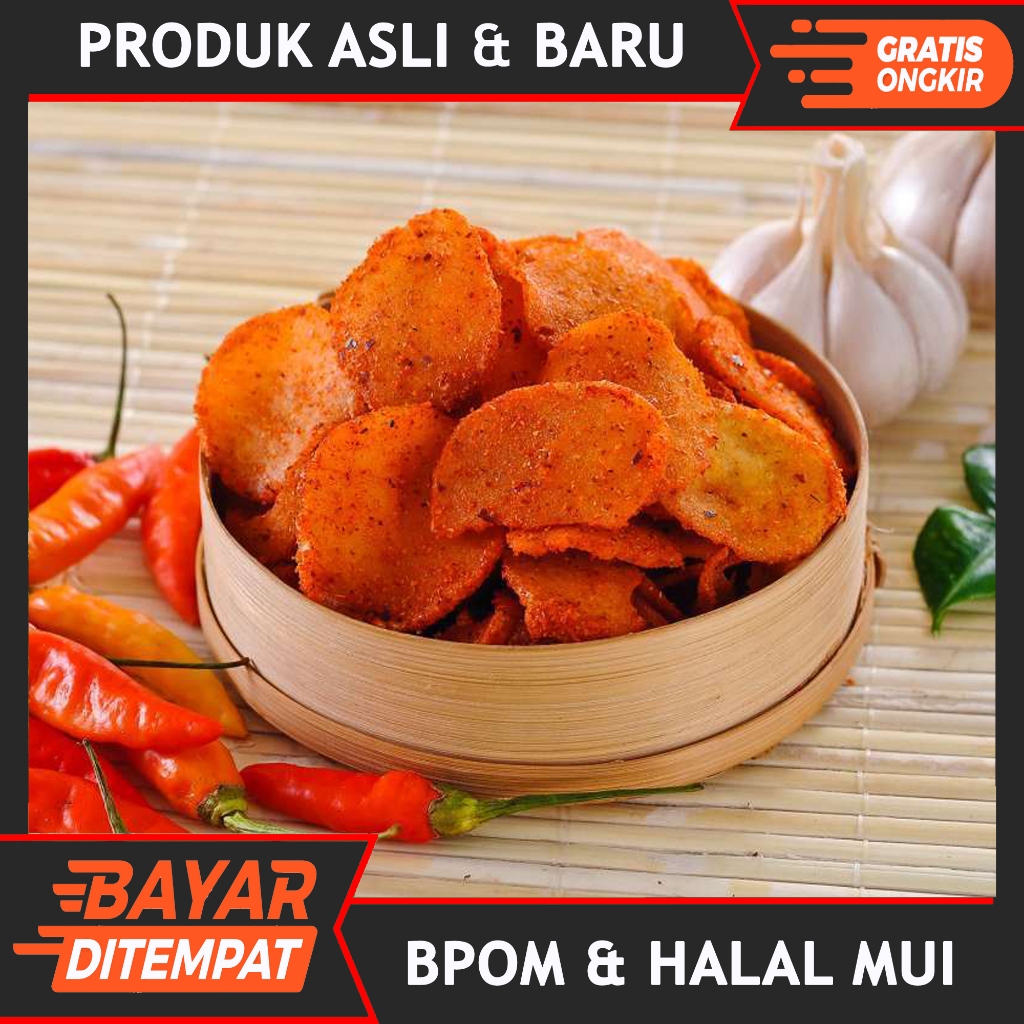 

MOLRING 250GR / CITRUK 250GR / BASRENG 250GR / KERIPIK CIMOL KERING 250GR KHAS TASIKMALAYA