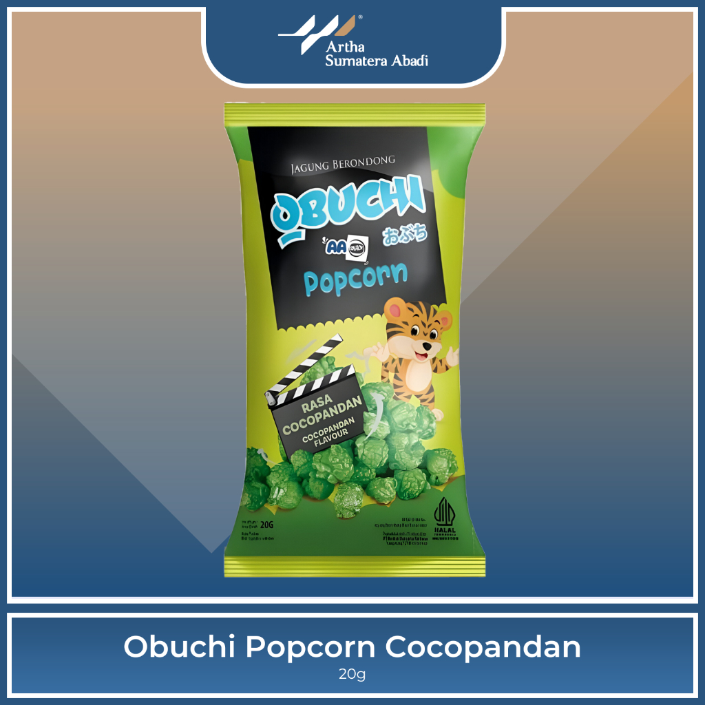 

OBUCHI POPCORN COCOPANDAN 20GR X 10BKS