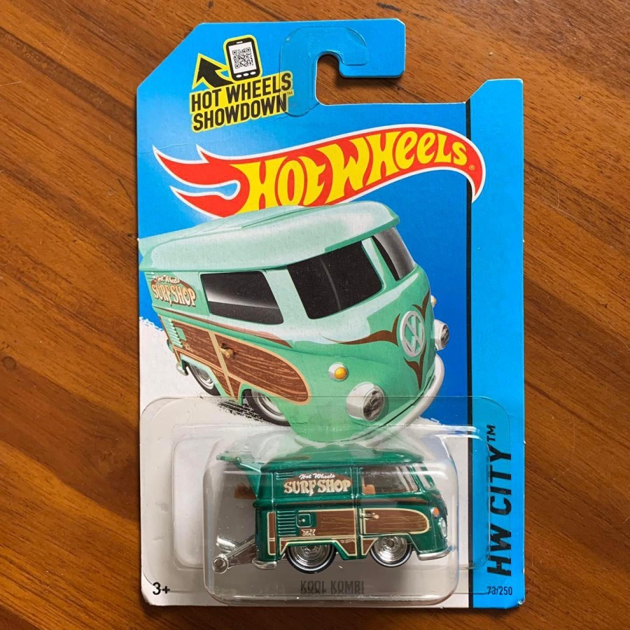 Hotwheels Kool Kombi Super Treasure Hunt THS FS 2015 Green Rare