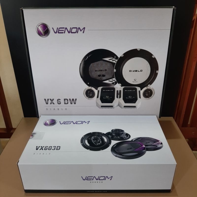 PAKET SPEAKER VENOM DIABLO SPLIT + COAXIAL VENOM DIABLO COAXIAL VENOM DIABLO VX 603 D + SPLIT VENOM 