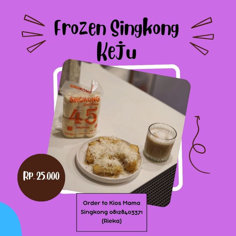

Frozen Singkong Keju