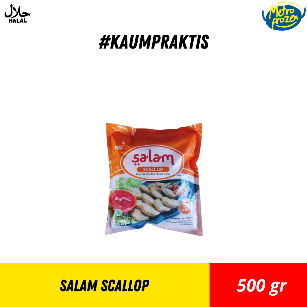 

Salam Scallop 500gr