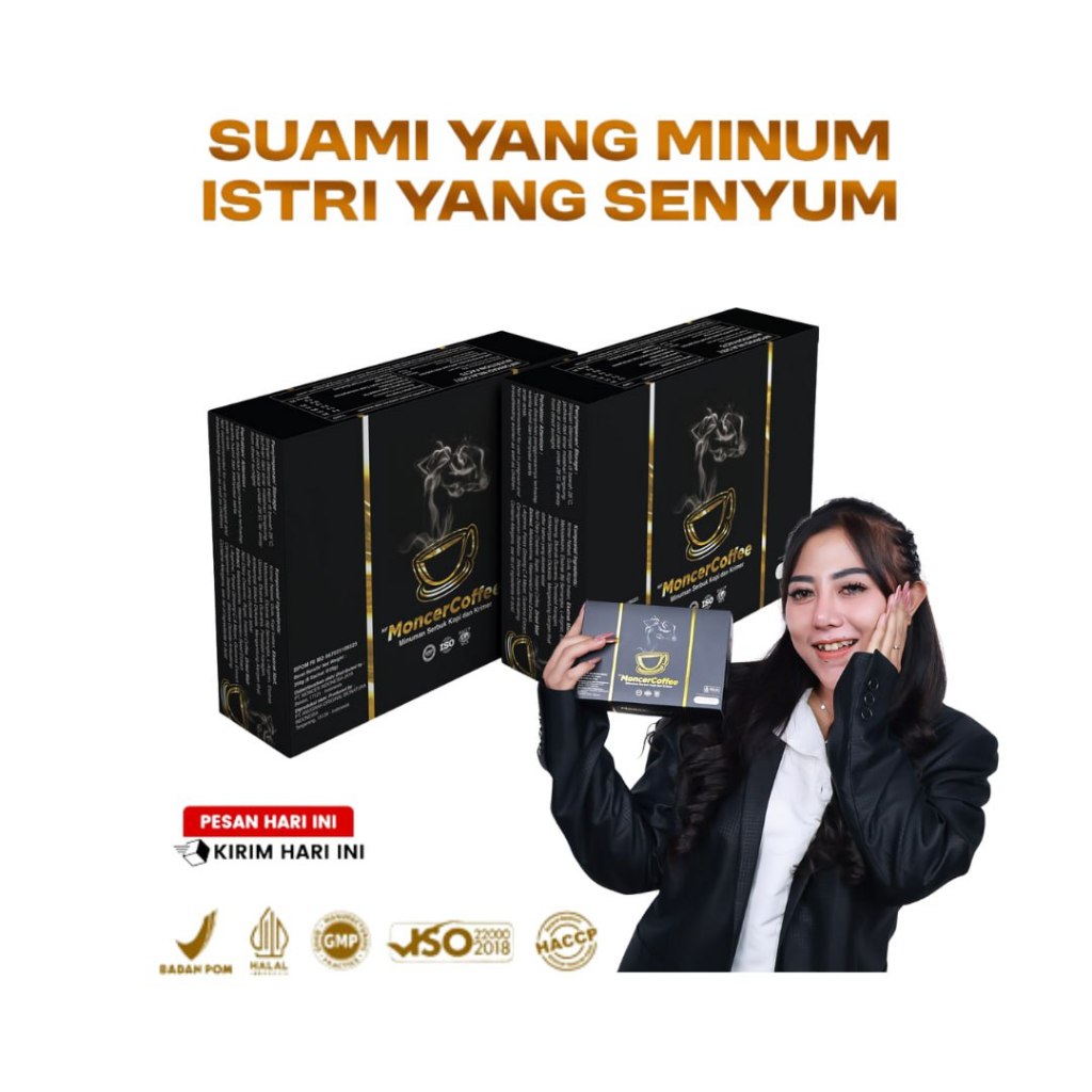 

NF Monnceer Coffee Pria Dewasa Original Tanpa Efek Samping Bpom Halal