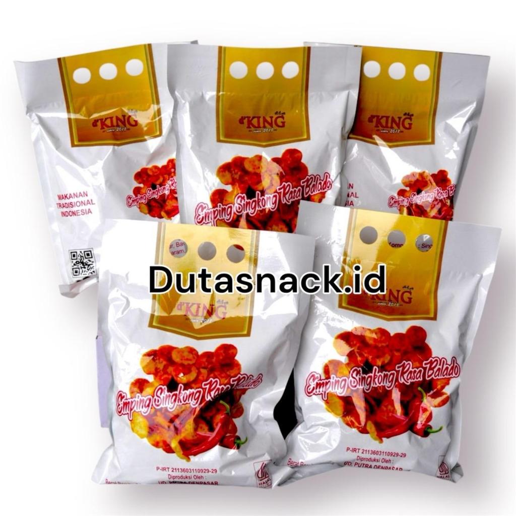 

5 kantong EMPING singkong balado PREMIUM total 1Kg