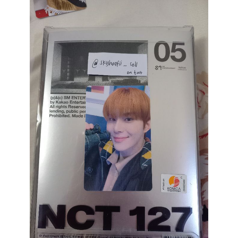 Photocard NCT 127 Jungwoo Benefit Applewood Be there for me btfm