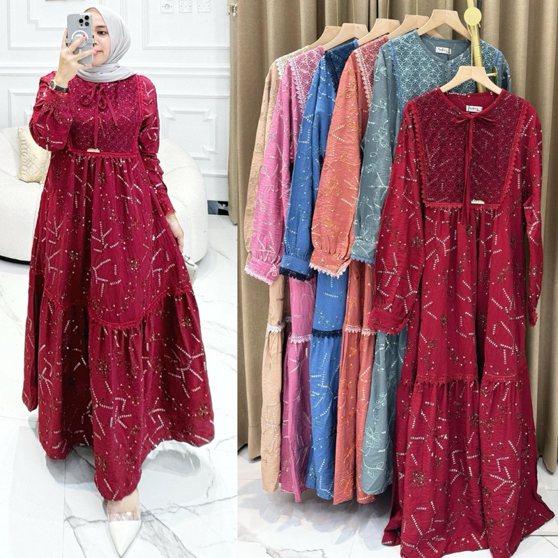 ELINA DRESS BY SYAFEERA