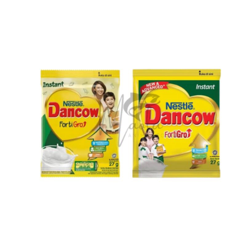 

Dancow Susu Bubuk SACHET 26gr Instant Fortigro