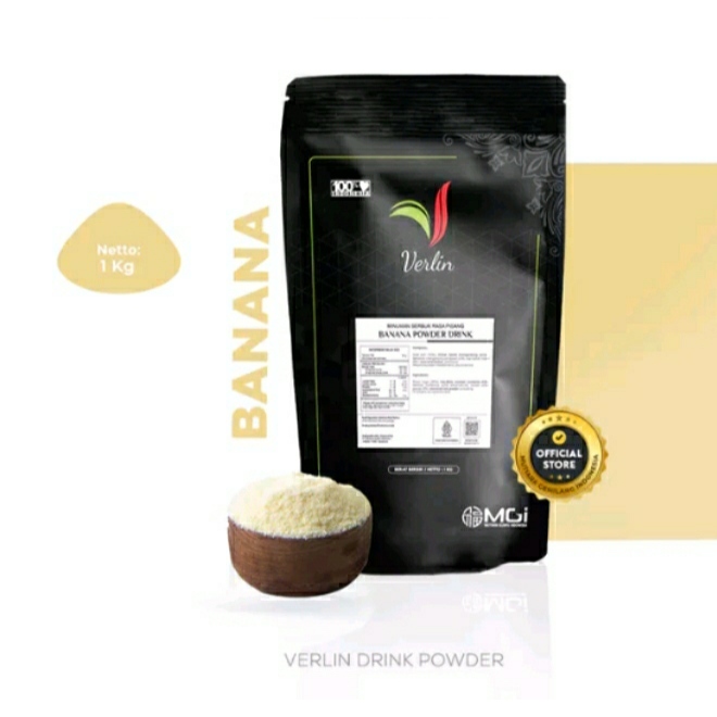 

Verlin Powder Drink 1 kg Banana / Minuman Serbuk Rasa Pisang INSTAN