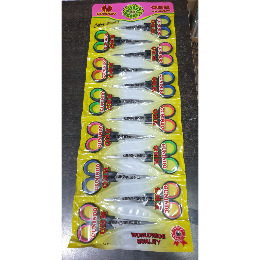 

Gunting GUNINDO OMM Kecil 1 Renteng Worldwide Quality