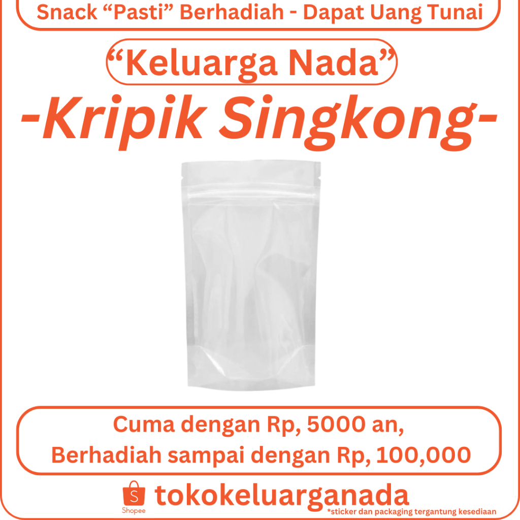 

SNACK PASTI BERHADIAH | "Keripik Singkong" - Keluarga Nada