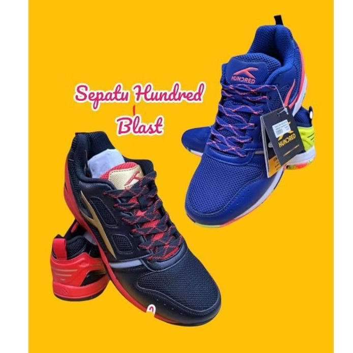Sepatu Badminton HUNDRED / Sepatu Badminton HUNDRED BLAST Original