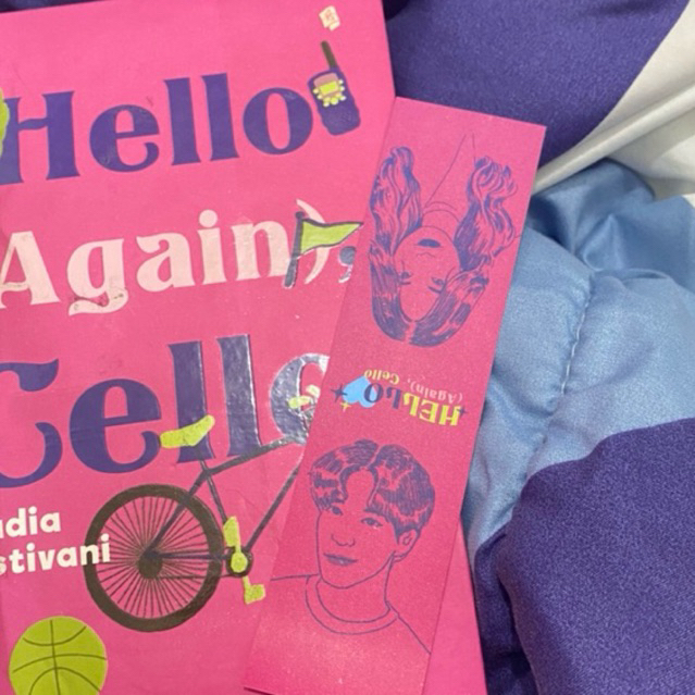 [preloved like new] Novel Hello (Again) Cello (read desk) 