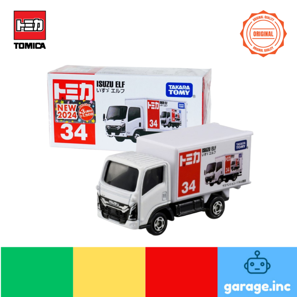 TOMICA NO.34 "ISUZU ELF"