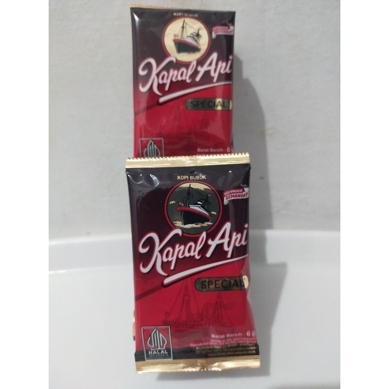 

KOPI BUBUK KAPAL API SPECIAL SACHET 6gr x 10