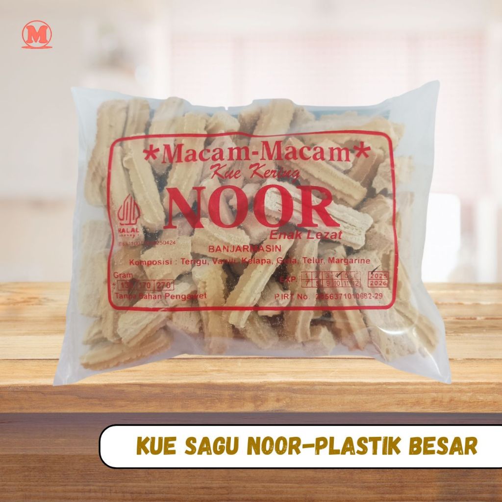 

Kue Sagu Noor bungkus besar