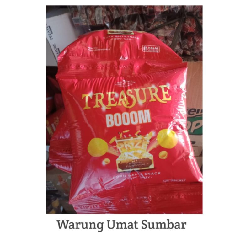 

Treasure Booom Snack Rasa Keju 10pcs